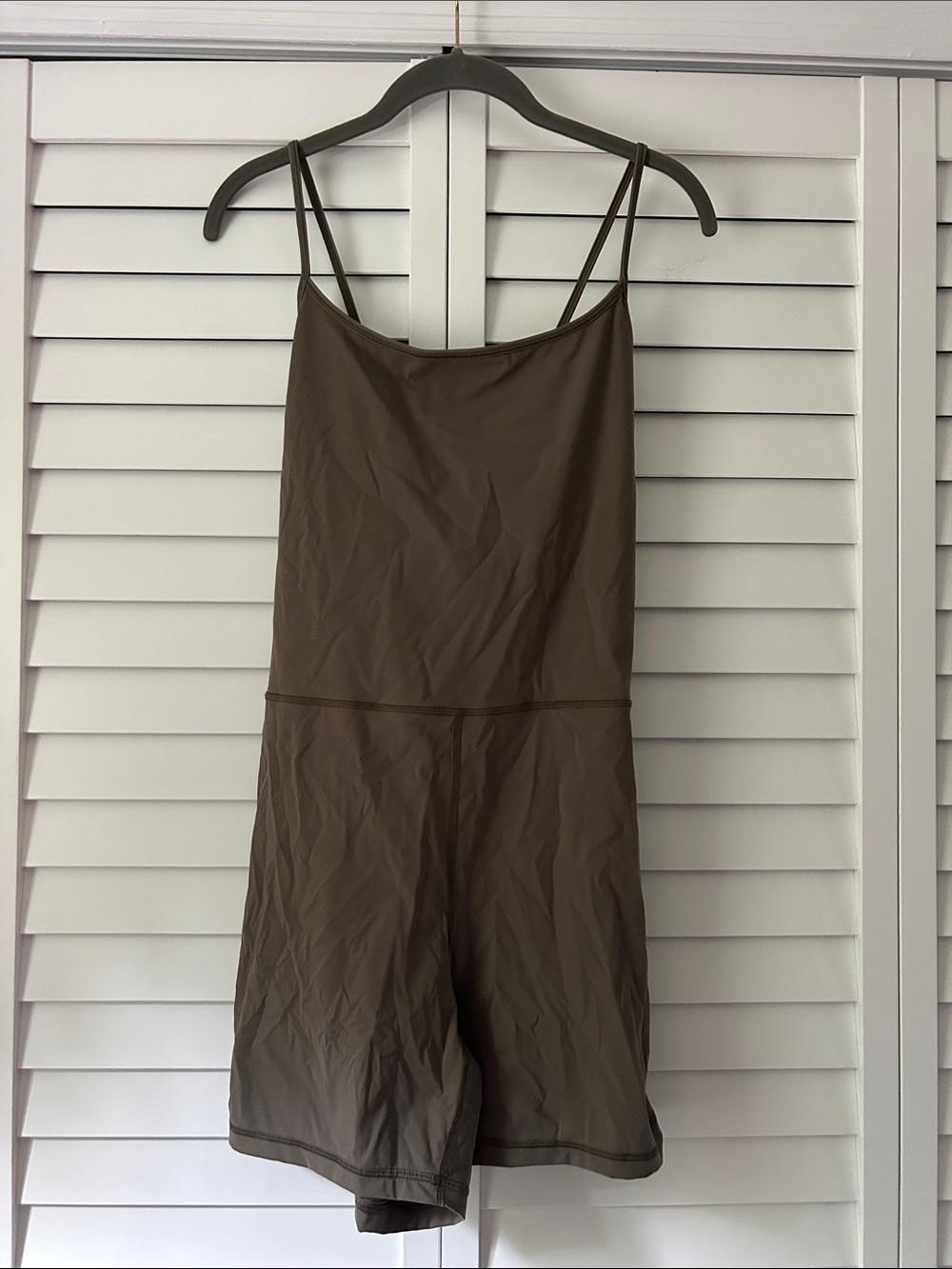 Taupe Perform Romper